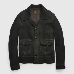 RRL(ダブルアールエル) スウェード ジャケット S