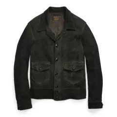 再入荷 RRL(ダブルアールエル) スウェード ジャケット