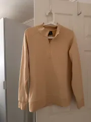 ナイキ ドライフィット ハーフジップ スウェット メンズ S (レディース着用可能)