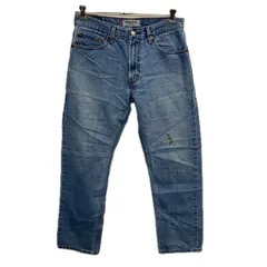 Levi's 505 デニムパンツ W33 ライトブルー リーバイス ジップアップ アメカジ ジーンズ デニム コットン レギュラーフィット 2512-479
