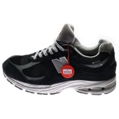 New Balance (ニューバランス) M2002RXD GORE-TEX ゴアテックス スエード ローカットスニーカー ブラック US8/26cm
