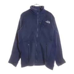 THE NORTH FACE (ザノースフェイス) POLARTEC ポーラテック 刺繍ロゴ入り フリースジャケット ネイビー NA61206