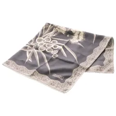 LANVIN (ランバン) 総柄デザイン スカーフ グレー