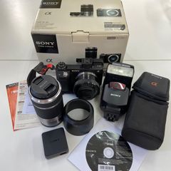 SONY α5100 ダブルズームレンズキット ブラック - メルカリ