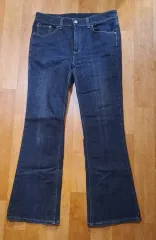 EDWIN 日本産 インディゴデニム ブーツカット ジーンズ(33)