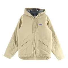 PATAGONIA (パタゴニア) 12AW Lined Canvas Hoody 裏地ボア ジップアップジャケット フーディー ベージュ 27162FA12