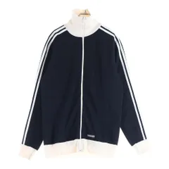 adidas (アディダス) 60-70s TRACK JACKET ハイネック ジップアップ トラック ジャケット ブラック/ホワイト 西ドイツ製