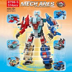 8798-5 거대 로봇 변신 합체 로봇 킷 레고 블록 호환 LEGO 호환품 시티 지육 완구 선물 미니 피그 송료 무료 신품 미사용품 싼 유 메일