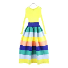 CFCL (シーエフシーエル) 23SS POTTERY DRESS 2 ポッタリー ポリエステル ニットワンピース ドレス レディース マルチカラー CF005KH123