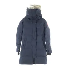 CANADA GOOSE (カナダグース) MACKENZIE PARKA マッケンジーパーカー ファーフーデッドジャケットダウンコート レディース ネイビー 2302JL