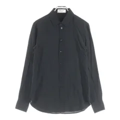 SAINT LAURENT PARIS (サンローランパリ) uniform shirt 636994 Y100W 長袖ドレスボタンシャツ ブラック