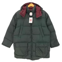 ランズエンド LANDS END 90s-00s ダブルジップ リバーシブル グースダウンジャケット メンズ import：L 