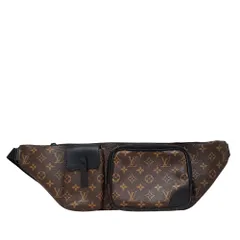 【中古】ルイヴィトン LOUIS VUITTON モノグラム・マカサー クリストファー バムバッグ M45337/MA2512016