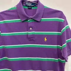 ポロラルフローレン スモールポニー ストライプ PK ポロシャツ