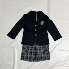 美品　any FAM エニィファム 子供用スーツ 120㎝ 女の子 ブラック チェック 可愛い おしゃれ 卒園式 入学式 発表会 結婚式 フォーマル