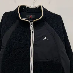 ナイキ ジョーダン ナイロン ボア ジップアップ フリース