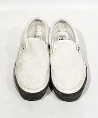 【USED】VANS WTAPS x Og Classic /Slip-On Lx Grey Black/US10.5