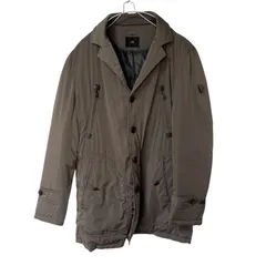 ZM1673【美品】23区 HOMME ダウンコート ダウンジャケット ナイロン ブラウン サイズ50