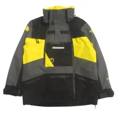 美品 THE NORTH FACE ノースフェイス スティープテック96 アポジー ジャケット ブルゾン アウトドア スキー NS62207 S 黄 イエロー メンズ 古着 中古 USED