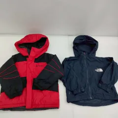 05w15981 【子供服アウターまとめ】THE NORTH FACE ノースフェイス Colimbia コロンビア キッズ  100.110サイズ リバーシブル  マウンテンパーカー  【中古品】