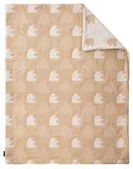 新品 farska(ファルスカ) 3重ガーゼ 2way 掛けふとんカバーL (モリノクマ_ティーブラウン) FLAGSHIP LINE 746244