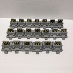 中古ホビー「プラレール　車止め　20個」グレー　車止