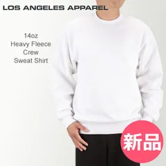 【新品】 ロサンゼルスアパレル Los Angeles Apparel スウェットシャツ S?XLサイズ ヘビーフリース トレーナー メンズ HF-07 クルーネック 裏起毛 米国製 アメリカ製 Lサイズ [LOS-92]のサムネイル