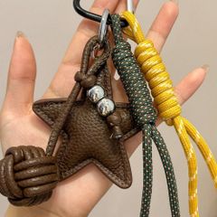 クロワッサン パン レザー じゃらじゃらキーホルダー アイスクリーム 