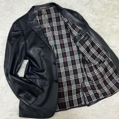 2025年最新】BURBERRY BLACK LABEL メンズ シングルライダースの人気