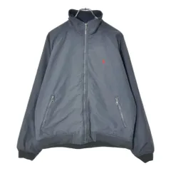 Polo by Ralph Lauren ポロ ラルフローレン ウォームアップジャケット ネイビー(メンズ M)中古 古着 X0784