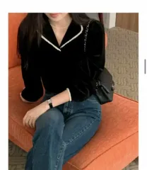 FROM BEGINNING レイ ツアーベルベット ブラウス