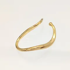 【超美品】Jouete　ジュエッテ　イヤーカフ　ゴールドカラー　片耳　SILVER　シルバー925