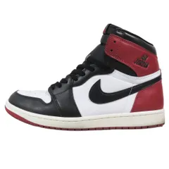 美品 NIKE ナイキ AIR JORDAN 1 RETRO HIGH OG エア ジョーダン 1 レトロ ハイ オージー スニーカー シューズ 29.0cm ブラックトゥ メンズ 古着 中古 USED