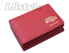 ポールスミス　財布　三つ折り財布　paulsmith　ミニエンボス牛革　三つ折り財布　ポール・スミス　人気　小銭入れ付き　財布　ポールスミス