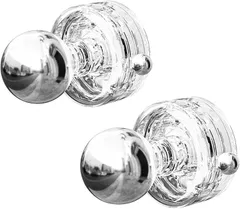 レタヤ 吸盤 ドアノブ フック 扉 ハンガー 取っ手 ハンドル 強力 荷物かけ 浴室 引き戸 (シルバー)