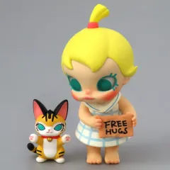 【中古】トレーディングフィギュア A Free Hug 「POPMART Baby Molly My Huggable Discovery シリーズ」