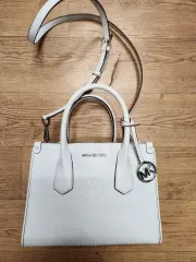マイケルコース 白 ロゴ ショルダーバッグ トートバッグ