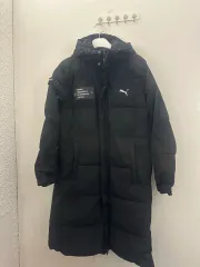160)プーマ ダウンジャケット ロング丈