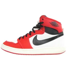 美品 NIKE ナイキ AIR JORDAN 1 KO エア ジョーダン 1 ノックアウト シカゴ スニーカー シューズ 靴 DA9089-100 27cm メンズ 古着 中古 USED