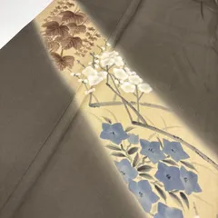 付下げ トールサイズ 上品な染め 紋無し 訪問着 正絹 着物 MK-2419