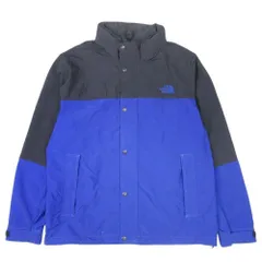 美品 THE NORTH FACE ザノースフェイス NV HYDRENA ハイドレナ ウィンドジャケット マウンテンパーカー NP72131 XL ブルー メンズ 古着 中古 USED
