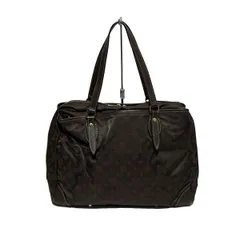 russet(ラシット) ハンドバッグ - ダークブラウン×ライトイエロー レザー