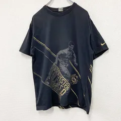 古着 used　00s　NIKE　ナイキ　Manchester United FC　半袖プリントTシャツ　黒　ブラック　Lサイズ