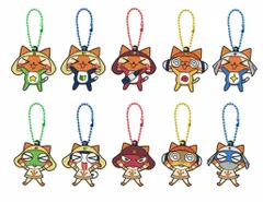 モンスターハンター×ケロロ軍曹 カプセルラバーマスコット 全10種セット BANDAI コンプリート