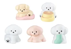 いろんないぬのライトマスコット illustration by てらおかなつみ 全5種セット BANDAI コンプリート