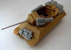 1/72 ドイツ Löwe レーヴェ重戦車 2.0版 3Dプリント レジンキット