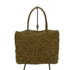 ANTEPRIMA(アンテプリマ) トートバッグ美品  ワイヤーバッグ シャンパンゴールド ゴールドリングタグ