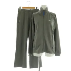 アディダス adidas ジャージ セットアップ上下 ジャケット パンツ M グレー /MY ■OS