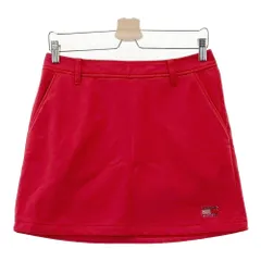 サイズ：L TOMMY HILFIGER GOLF トミー ヒルフィガーゴルフ  裏起毛スカート  レッド系 [240101586752] ゴルフウェア レディース ストスト