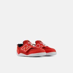 送料無料 ニューバランス ベビー靴 ファーストシューズ Newbalance NEW-B FIRST ベビー用スニーカー 12cm～14cm ベビーシューズ 歩きはじめ 履かせやすい 赤ちゃん 男の子 女の子 幼児 黒 ブラック 運動靴  /NW1ST-RD